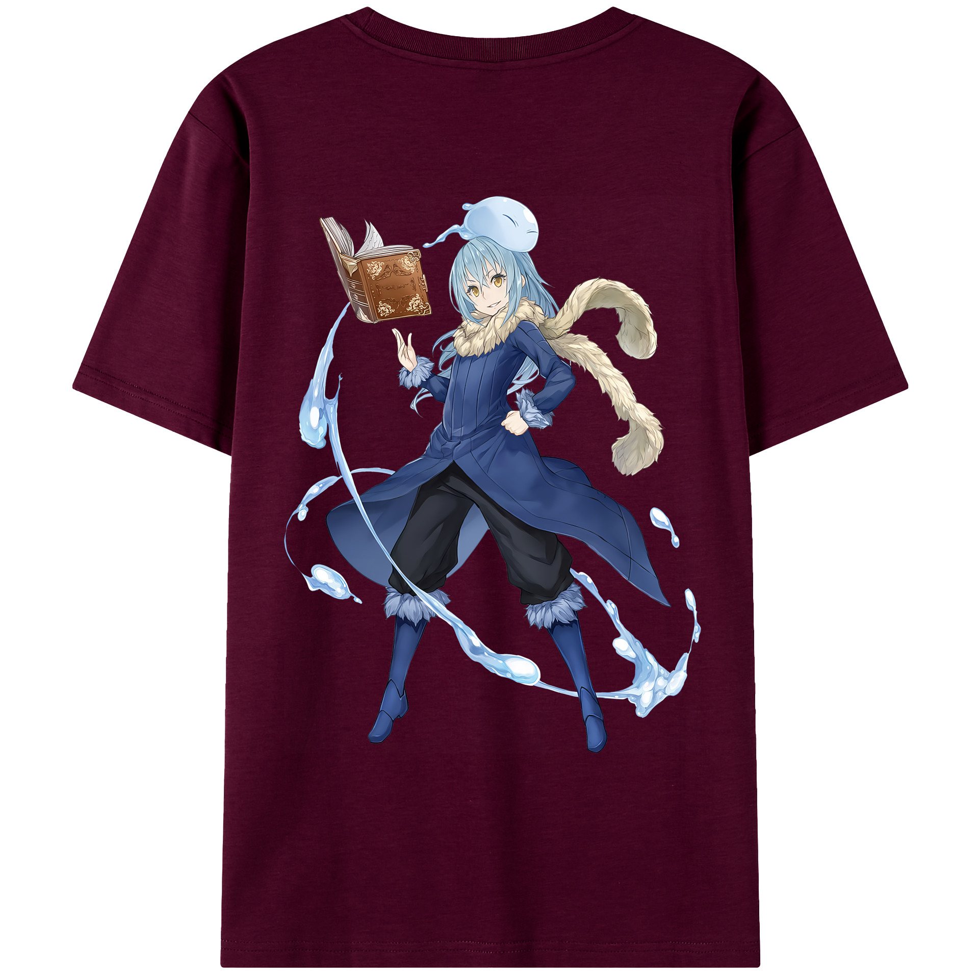 （画像用） 転スラ Regarding Reincarnated to Slime レディース半袖Tシャツ(バックプリント)